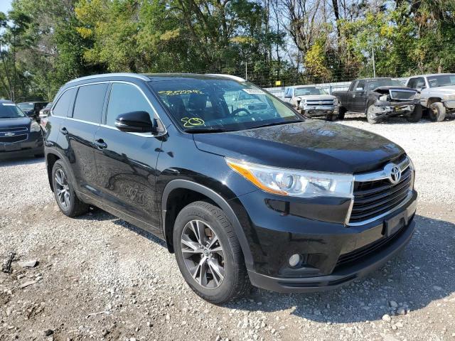 TOYOTA HIGHLANDER 2016 with VIN 5TDJKRFH6GS342348 - Photo from auction