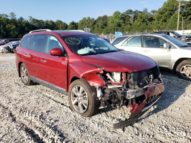 NISSAN PATHFINDER 2015 with VIN 5N1AR2MN7FC660373 - Photo from auction
