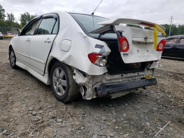 Photo 3 from auction – 2008 TOYOTA COROLLA CE with VIN 2T1BR30E38C887249