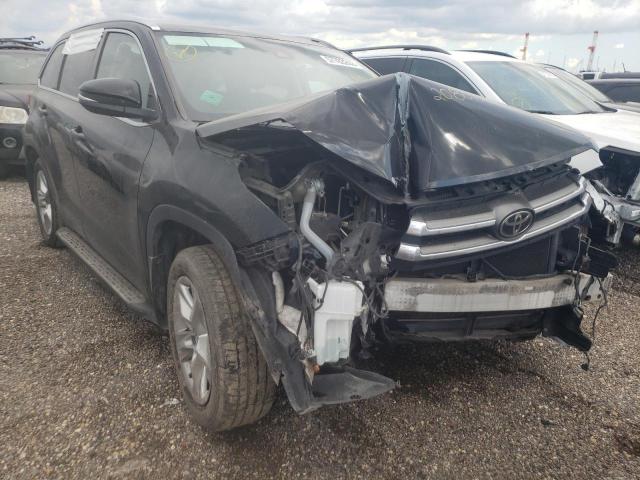 TOYOTA HIGHLANDER 2017 with VIN 5TDYZRFH9HS215752 - Photo from auction