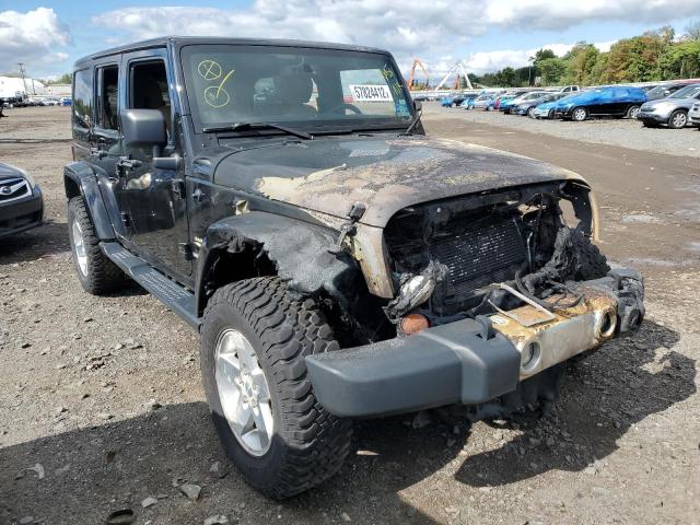 JEEP WRANGLER U 2014 with VIN 1C4BJWEG1EL164135 - Photo from auction