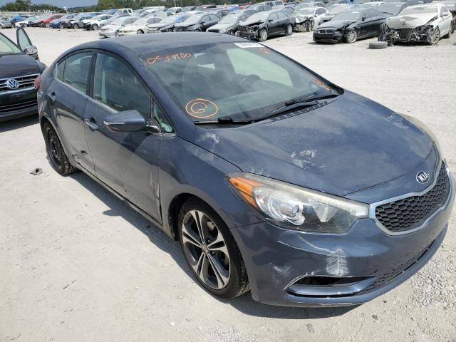 KIA FORTE EX 2014 with VIN KNAFZ4A85E5050900 - Photo from auction