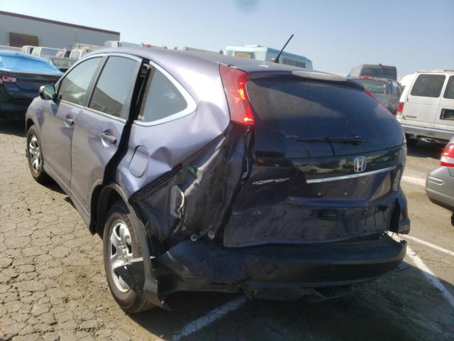 Photo 3 from auction – 2012 HONDA CR-V LX with VIN 5J6RM3H30CL037087