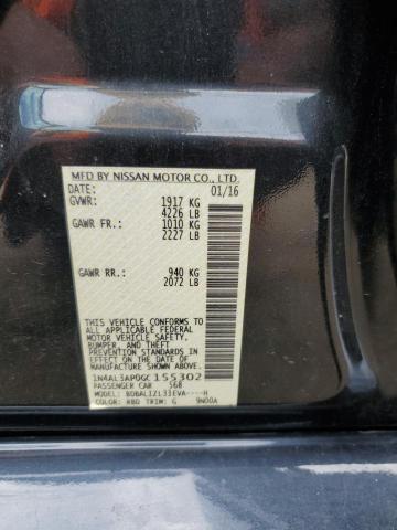 Photo 10 from auction – 2016 NISSAN ALTIMA 2.5 with VIN 1N4AL3AP0GC155302