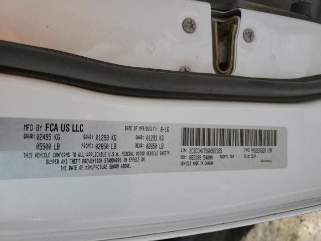 Photo 10 from auction – 2016 DODGE CHARGER PO with VIN 2C3CDXKT5GH322385