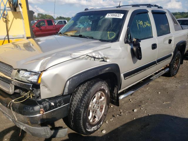 Photo 9 from auction – 2004 CHEVROLET AVALANCHE with VIN 3GNEK12T24G196187