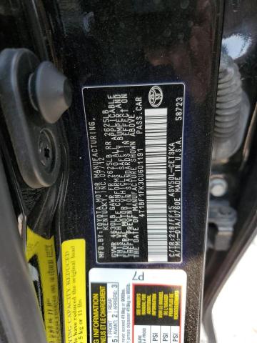 Photo 10 from auction – 2012 TOYOTA CAMRY BASE with VIN 4T1BF1FK3CU601191