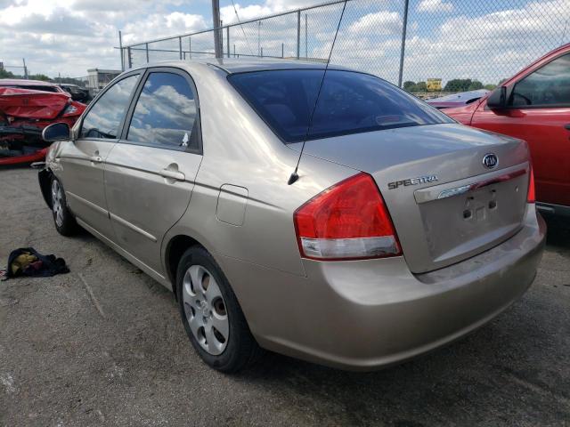 Photo 3 from auction – 2007 KIA SPECTRA EX with VIN KNAFE121675420900