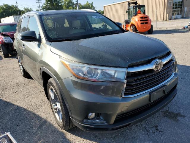 Фото 1 с аукциона – 2015 TOYOTA HIGHLANDER с VIN 5TDDKRFHXFS112730