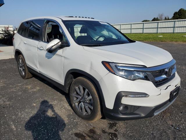 HONDA PILOT EXL 2021 with VIN 5FNYF6H59MB051850 - Photo from auction