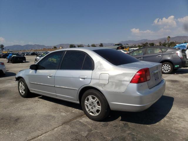 Photo 3 from auction – 2002 HONDA CIVIC LX with VIN 2HGES16632H567417