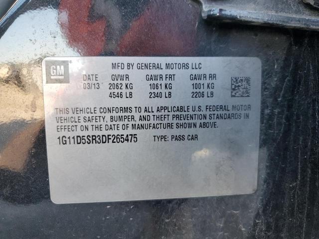 Photo 10 from auction – 2013 CHEVROLET MALIBU 1LT with VIN 1G11D5SR3DF265475
