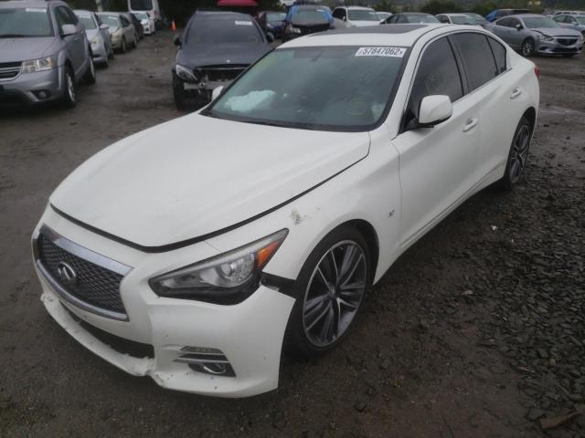 Photo 2 from auction – 2015 INFINITI Q50 BASE with VIN JN1BV7AR0FM404064
