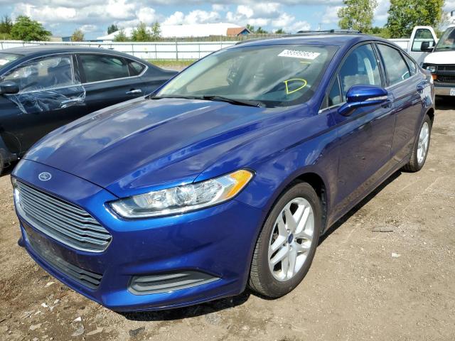 Photo 2 from auction – 2016 FORD FUSION SE with VIN 3FA6P0H73GR103694