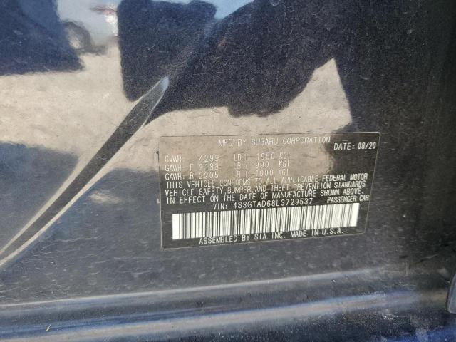 Photo 10 from auction – 2020 SUBARU IMPREZA PR with VIN 4S3GTAD68L3729537