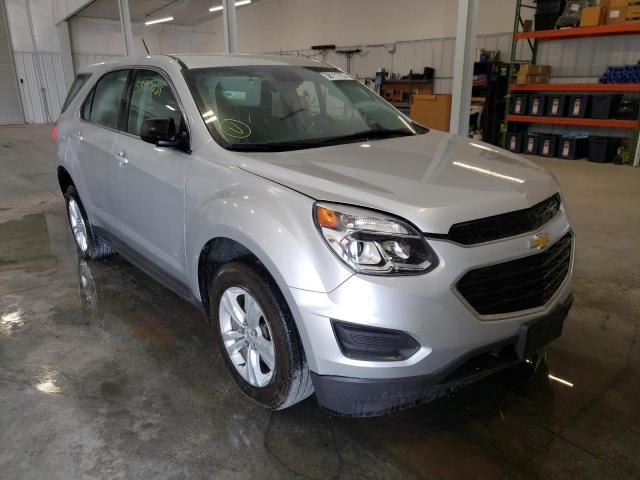 CHEVROLET EQUINOX LS 2017 with VIN 2GNALBEK4H1552822 - Photo from auction