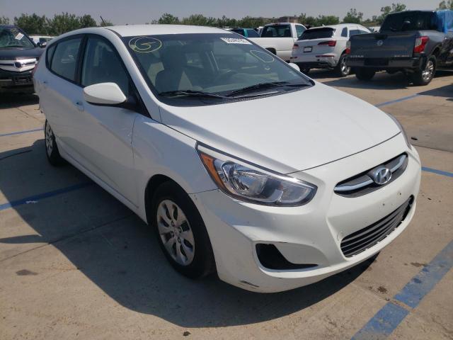 HYUNDAI ACCENT SE 2017 with VIN KMHCT5AE4HU310731 - Photo from auction