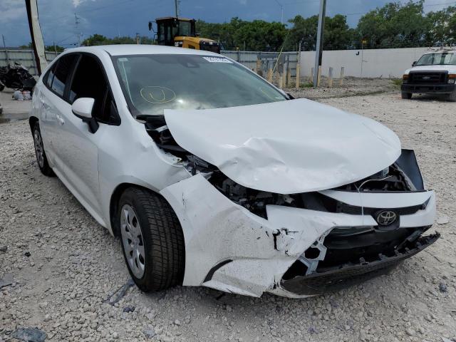 TOYOTA COROLLA LE 2020 with VIN 5YFEPRAE6LP077725 - Photo from auction