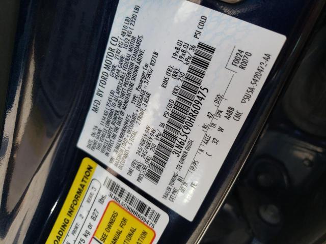 Photo 10 from auction – 2017 LINCOLN MKZ SELECT with VIN 3LN6L5C90HR609475