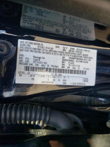 Photo 10 from auction – 2018 FORD FOCUS S with VIN 1FADP3E24JL201124