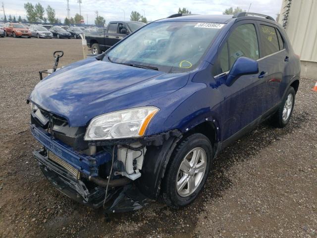 Photo 2 from auction – 2014 CHEVROLET TRAX 1LT with VIN 3GNCJPEB7EL160794