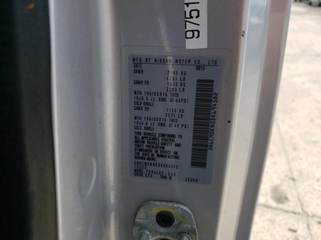 Photo 10 from auction – 2013 NISSAN NV200 2.5S with VIN 3N6CM0KN0DK694582