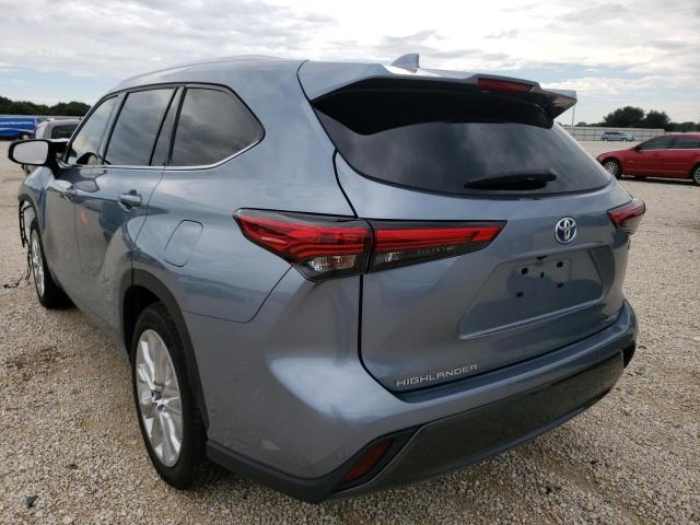 Photo 3 from auction – 2022 TOYOTA HIGHLANDER with VIN 5TDYARAHXNS013836