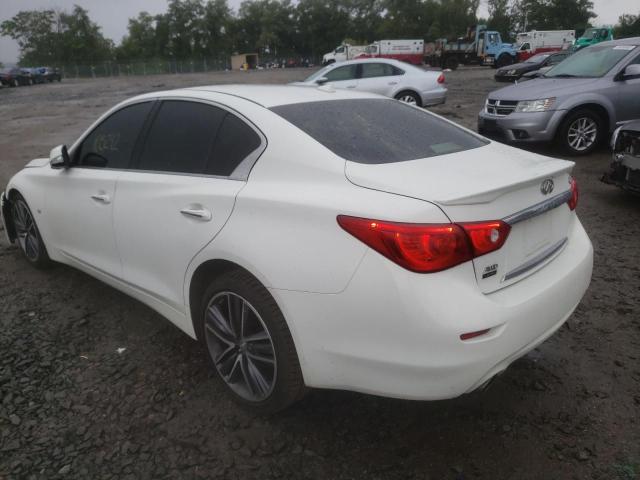 Photo 3 from auction – 2015 INFINITI Q50 BASE with VIN JN1BV7AR0FM404064