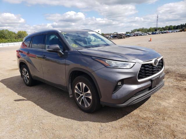 Photo 1 from auction – 2022 TOYOTA HIGHLANDER with VIN 5TDGZRBH0NS215765