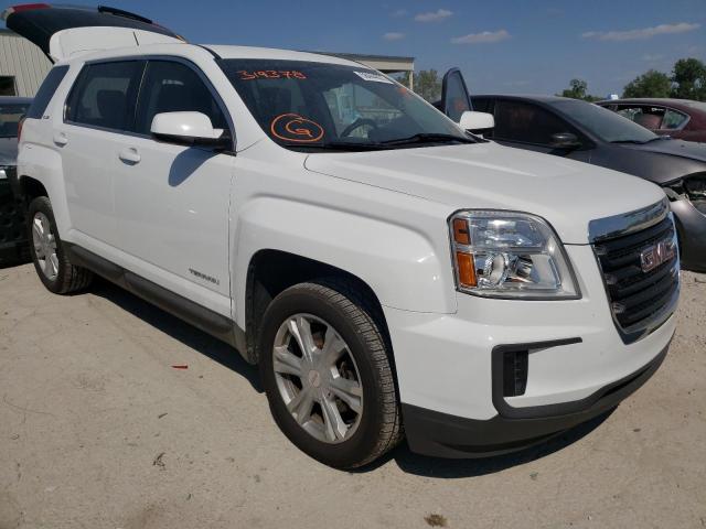 GMC TERRAIN SL 2017 with VIN 2GKALMEK3H6319378 - Photo from auction