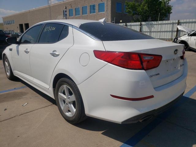 Photo 3 from auction – 2015 KIA OPTIMA LX with VIN 5XXGM4A70FG491943