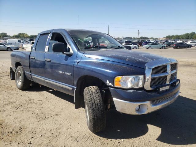 DODGE RAM 1500 2002 with VIN 3D7HU18N92G191242 - Photo from auction