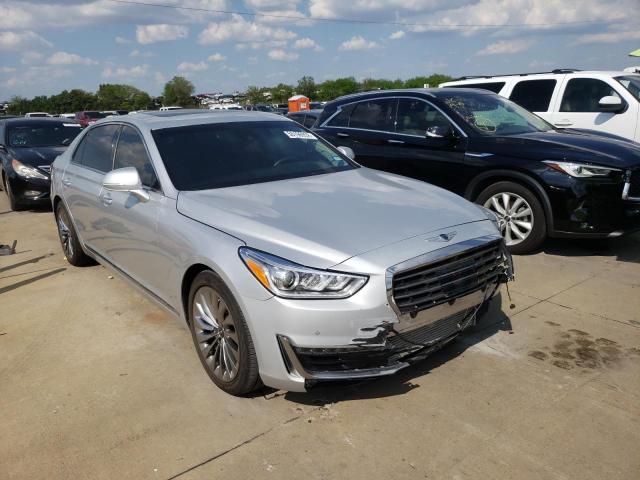 GENESIS G90 PREMIU 2018 with VIN KMHG34JA1JU037701 - Photo from auction