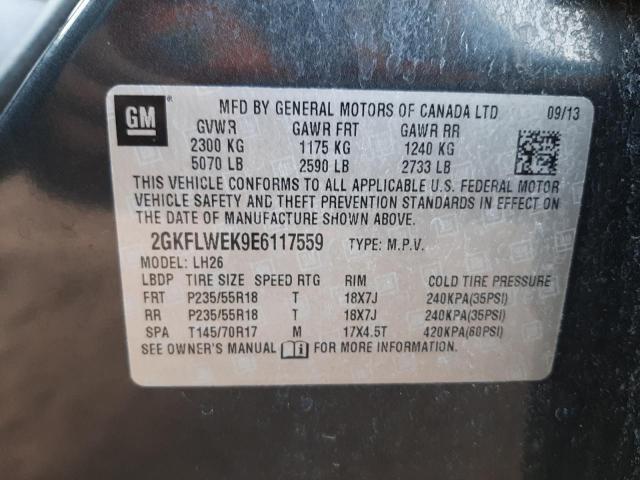 Photo 10 from auction – 2014 GMC TERRAIN SL with VIN 2GKFLWEK9E6117559