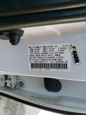 Photo 10 from auction – 2016 ACURA TLX with VIN 19UUB1F33GA007310