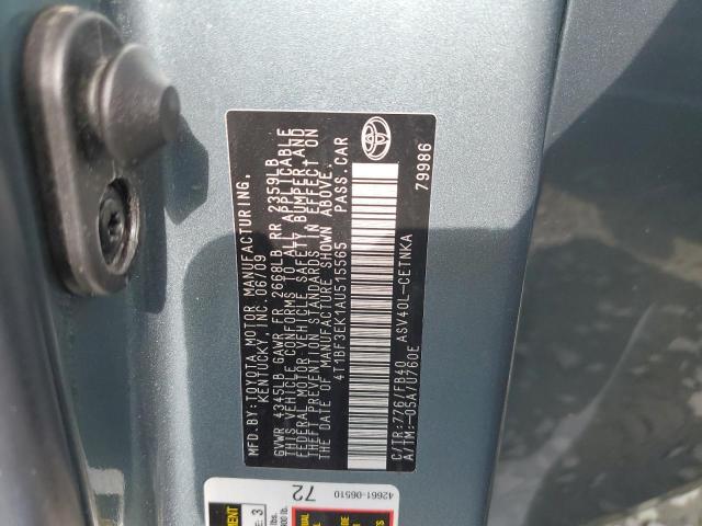 Photo 10 from auction – 2010 TOYOTA CAMRY BASE with VIN 4T1BF3EK1AU515565