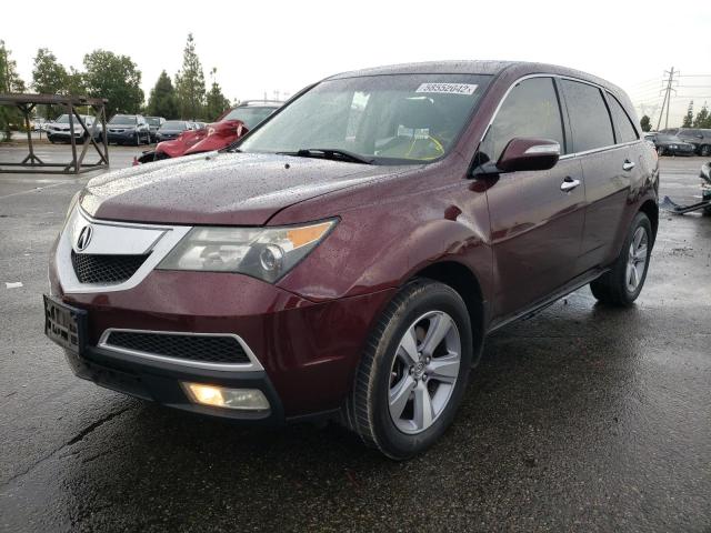 Photo 2 from auction – 2012 ACURA MDX TECHNO with VIN 2HNYD2H38CH504551