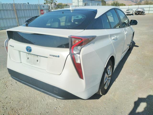 Photo 4 from auction – 2016 TOYOTA PRIUS with VIN JTDKARFU1G3015071