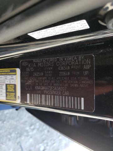 Photo 10 from auction – 2015 KIA OPTIMA LX with VIN KNAGM4A72F5658207
