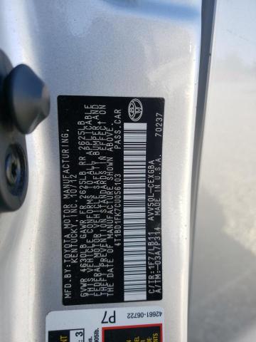 Photo 10 from auction – 2012 TOYOTA CAMRY HYBR with VIN 4T1BD1FK7CU056103