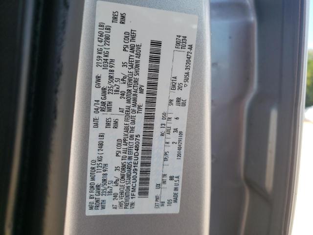 Photo 10 from auction – 2014 FORD ESCAPE TIT with VIN 1FMCU0J91EUD48075