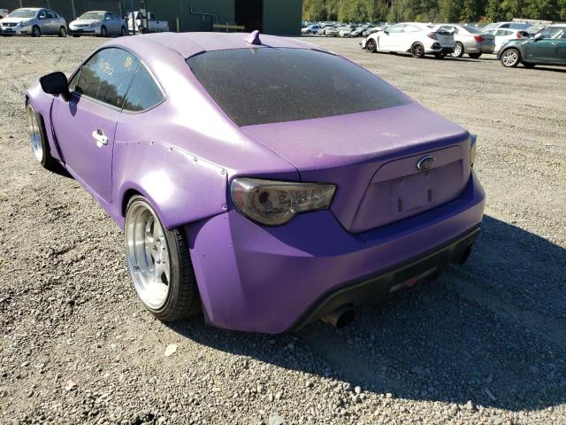 Photo 3 from auction – 2013 SUBARU BRZ 2.0 LI with VIN JF1ZCAC1XD1607988