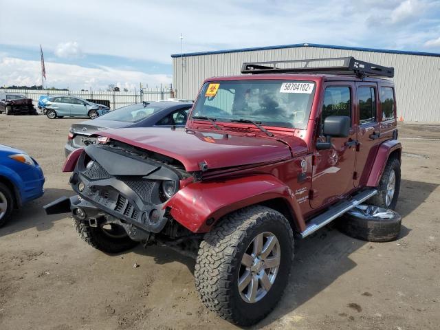 Photo 2 from auction – 2013 JEEP WRANGLER U with VIN 1C4BJWEG6DL501624