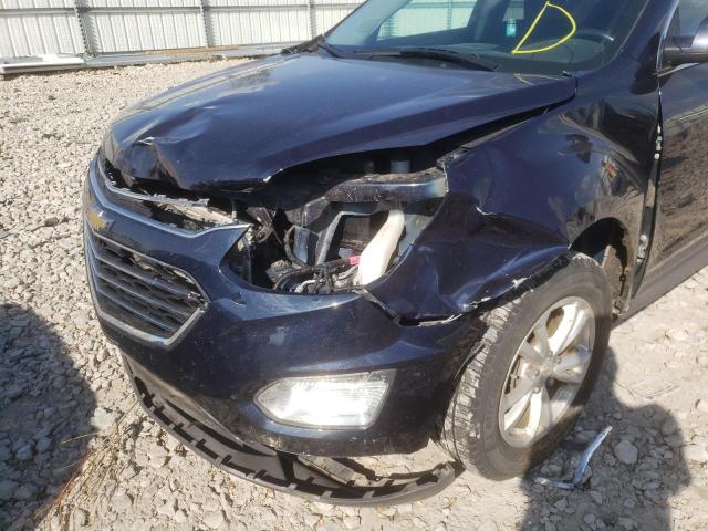 Photo 9 from auction – 2017 CHEVROLET EQUINOX LT with VIN 2GNALCEK9H1607853