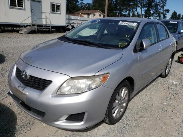 Photo 2 from auction – 2009 TOYOTA COROLLA BA with VIN JTDBL40E299063791