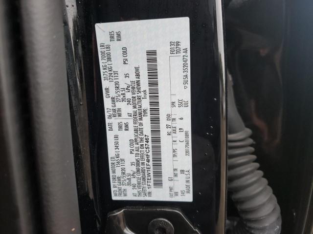 Photo 10 from auction – 2017 FORD F150 SUPER with VIN 1FTEW1EF4HFC57467