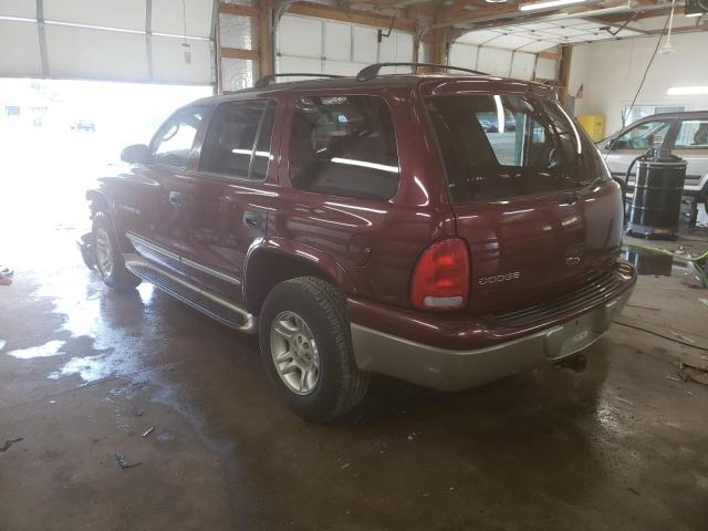 Photo 3 from auction – 2001 DODGE DURANGO with VIN 1B4HS28N41F629586