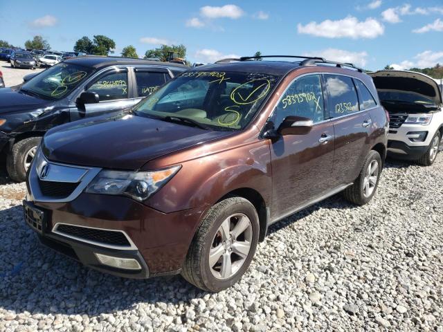 Photo 2 from auction – 2011 ACURA MDX TECHNO with VIN 2HNYD2H4XBH500217