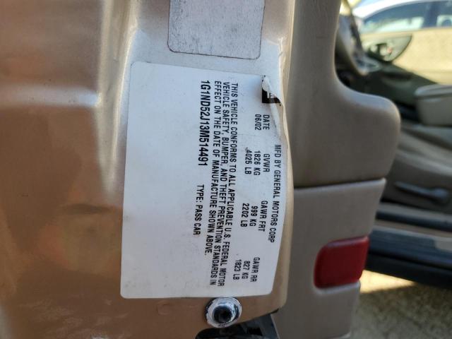 Photo 10 from auction – 2003 CHEVROLET MALIBU with VIN 1G1ND52J13M514491