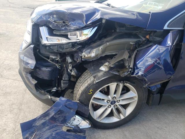 Photo 9 from auction – 2016 FORD EDGE SEL with VIN 2FMPK4J93GBC57395